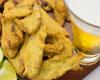 Peixe frito vegano