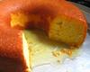 Bolo úmido de laranja