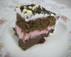 Bolo de chocolate com mousse de danoninho