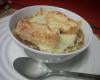 Sopa de cebola gratinada