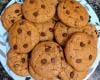 Cookies com gotas de chocolate