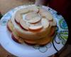 Bolo de maçã que vai ao micro-ondas