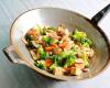 Tofu com cogumelos