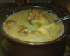 Grão-de-bico com bacalhau de Páscoa