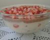 Sobremesa chococreme com morango
