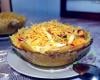 Batata recheada de frango da Van