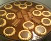 Pavê de chocolate preto e chocolate branco