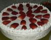 Torta de morango com chantilly