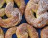 Pretzel de canela e açúcar