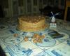 Torta de Café e Nozes