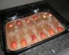 Pavê de morango com creme de chocolate