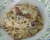 Risoto de filé mignon e mostarda