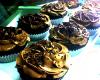 Cupcake de Chocolate com Creme amanteigado de Chocolate