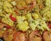 Paella de frutos do mar