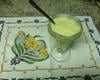Mousse de abacate com limão