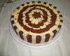 Torta de chocolate branco