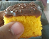 Bolo de cenoura com brigadeiro mole