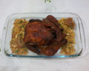 Frango assado na panela de pressão