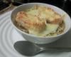 Sopa de cebola gratinada