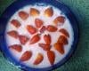 Mousse de morango