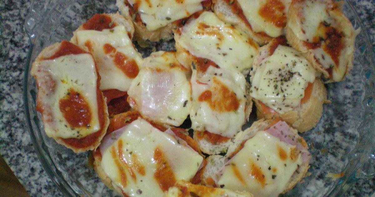 Receita de Pizza de Pão