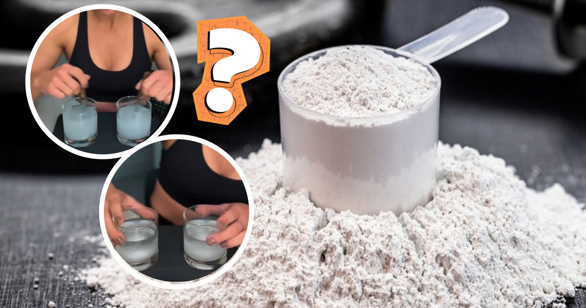 Como saber se a creatina que você compra é falsa? Aqui está o teste ...