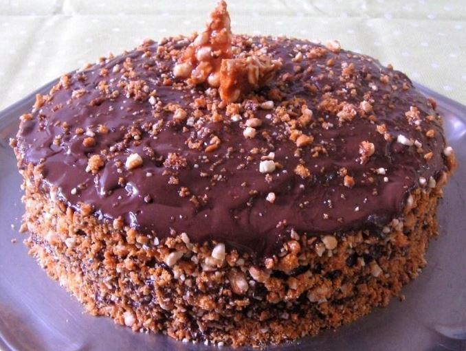 Bolo de chocolate e trigo sarraceno crocante - Cookidoo® – the