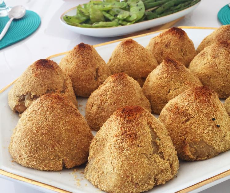 Receita De Coxinha Fit (pré-treino), Enviada Por Lia Girão - TudoGostoso