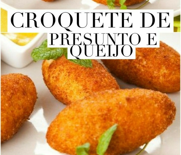 Receita de Croquete de presunto e queijo, enviada por raquel pucinelli ...