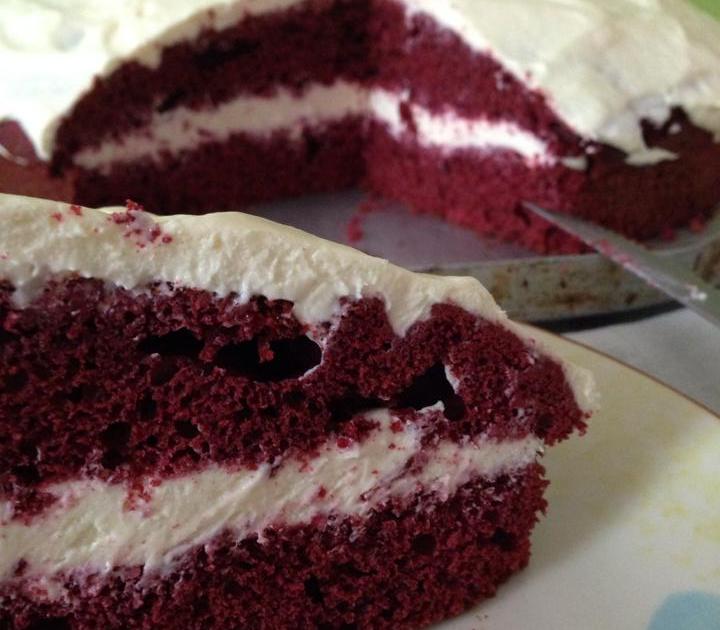 Receita de Bolo red velvet com recheio de cream cheese, enviada por  tudogostoso - TudoGostoso