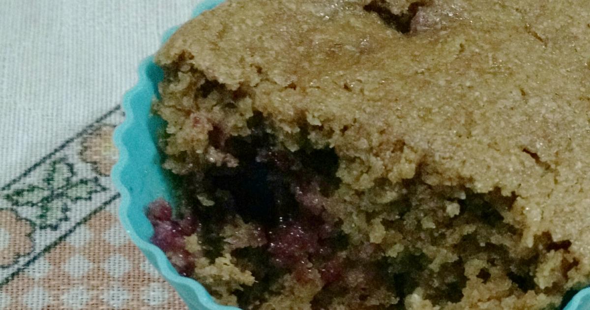 Receita de Muffin de Amora