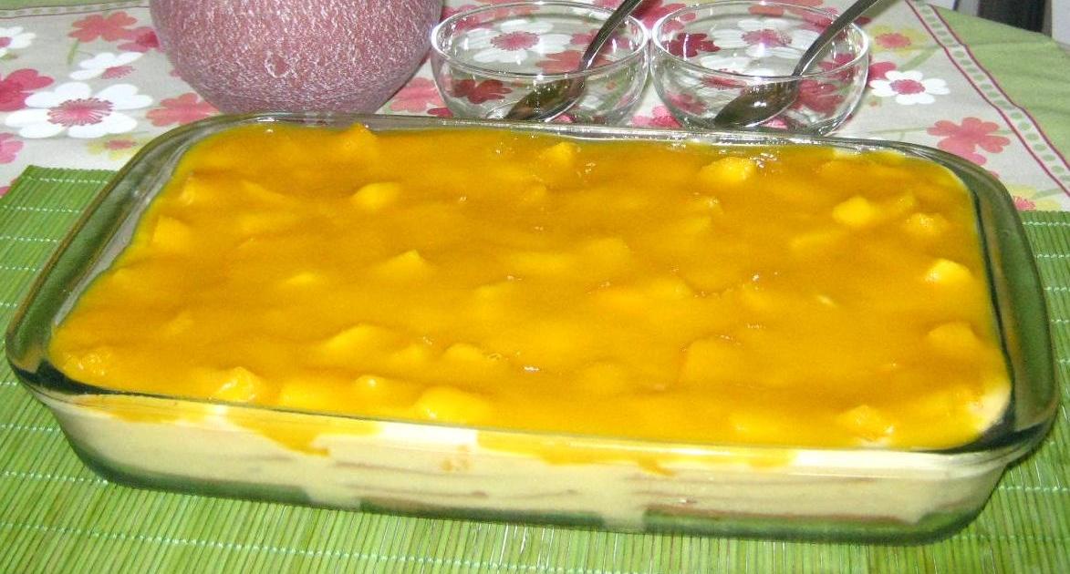 Bolo de Laranja sem Ovos e sem leite - Manga com Pimenta