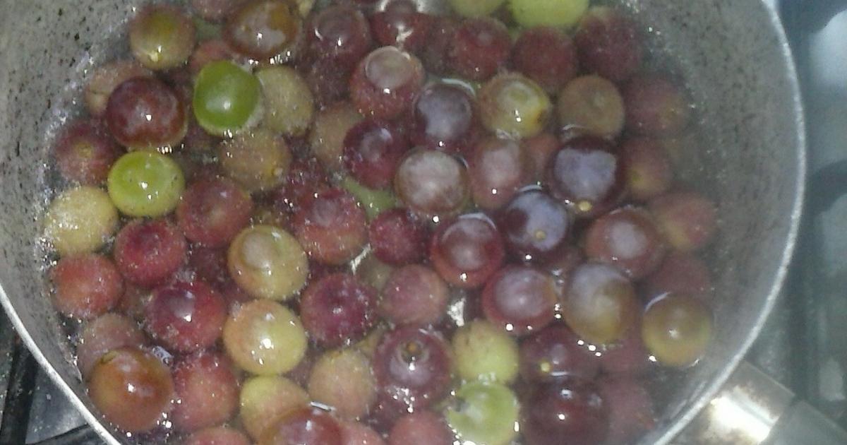 As Minhas Receitas: Geleia de Uvas