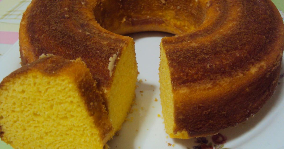 Bolo de milho (sem glúten e sem lactose) - Comida de Bebé