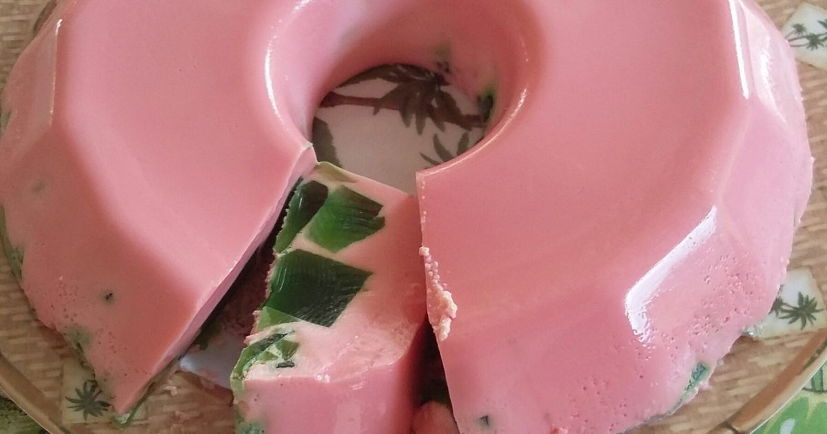 Receita de Gelatina Rosa, enviada por tudogostoso TudoGostoso