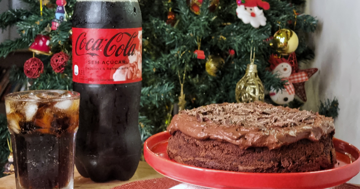 Receita de Bolo fudge de chocolate , enviada por coca-cola - TudoGostoso