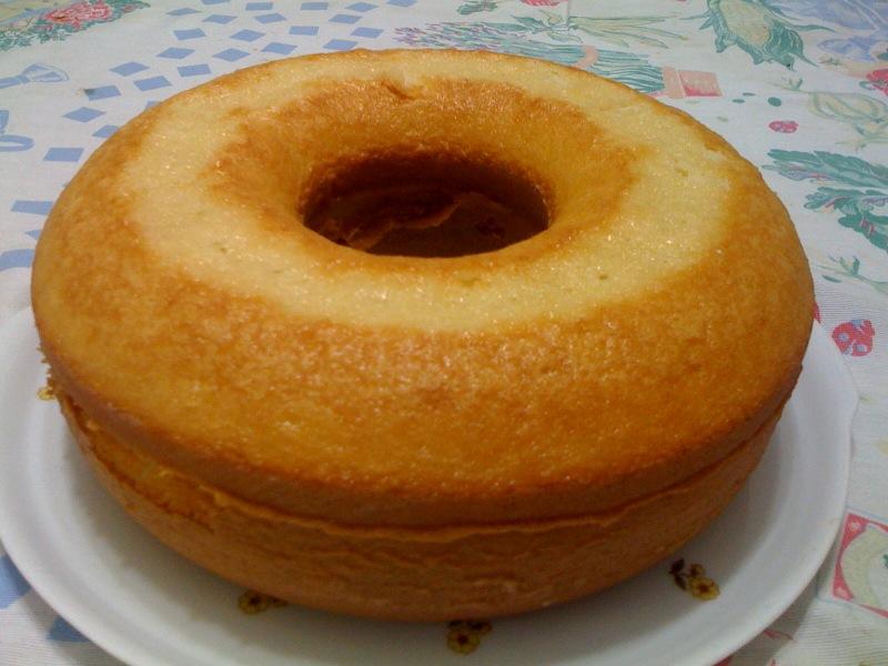 Bolo de farinha de trigo