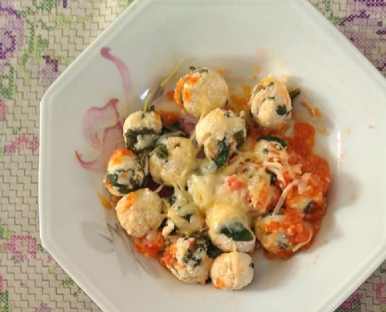 Receita de Nhoque de Ricota com Espinafre