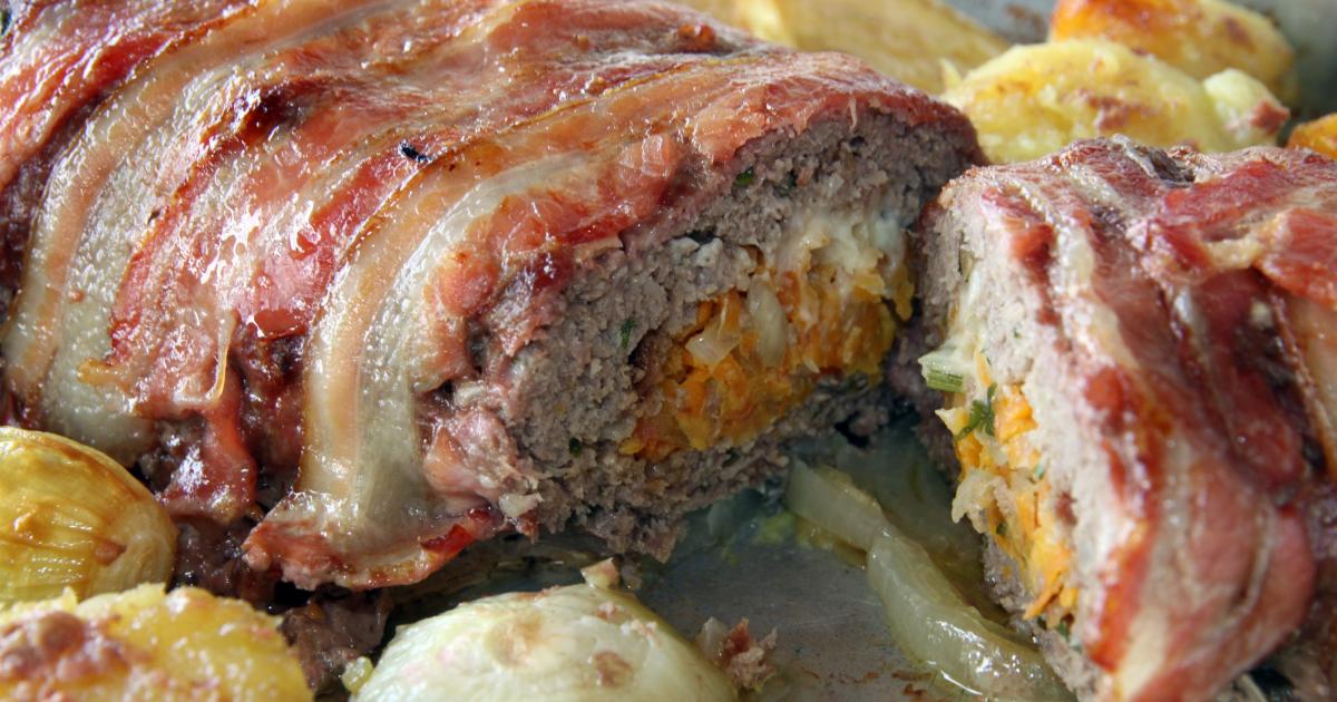 Receita de Rolo de carne com batata doce, enviada por receita da clau.com -  TudoGostoso