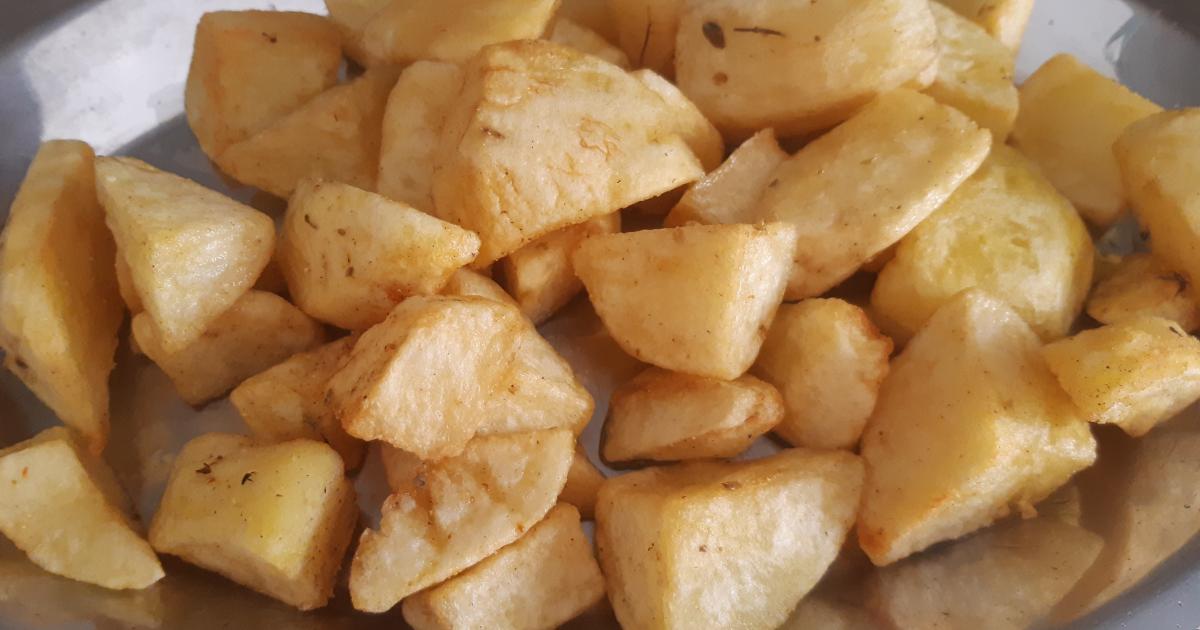 Batata frita crocante - Rapidinhas na Cozinha