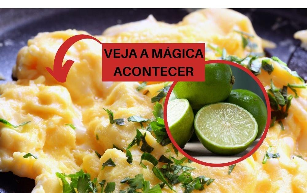 Coloque limão no ovo e veja o que acontece nesse truque simples de cozinha  - TudoGostoso