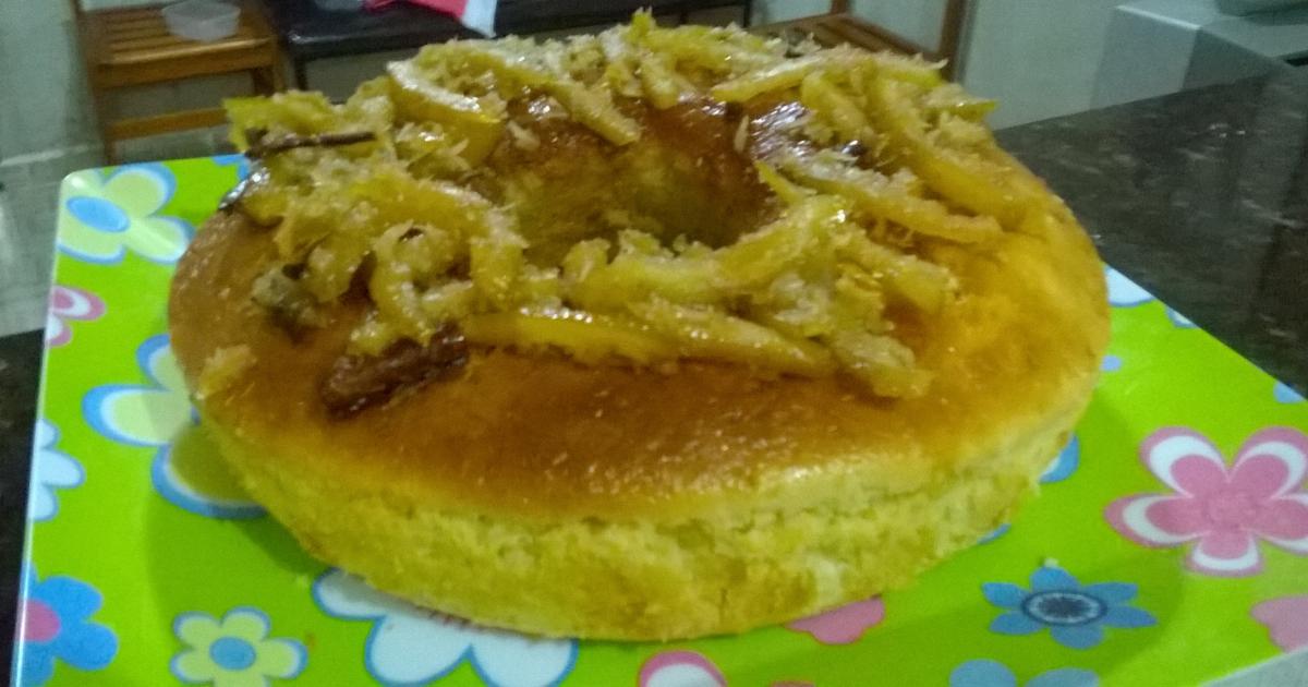 Receita de Bolo de Laranja na Airfryer