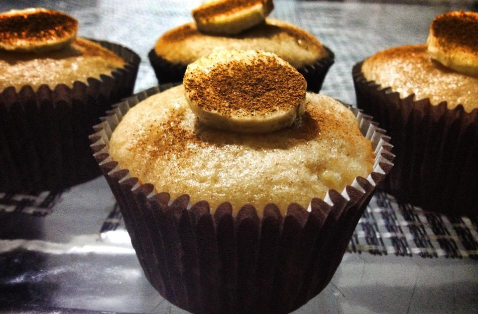 Receita de Muffins de banana, enviada por fatima mansur TudoGostoso