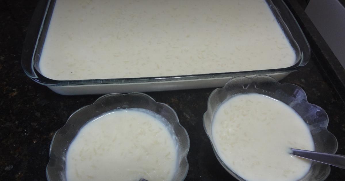 Receita De Arroz Doce Na Panela De Pressão, Enviada Por Natércia Luiza ...