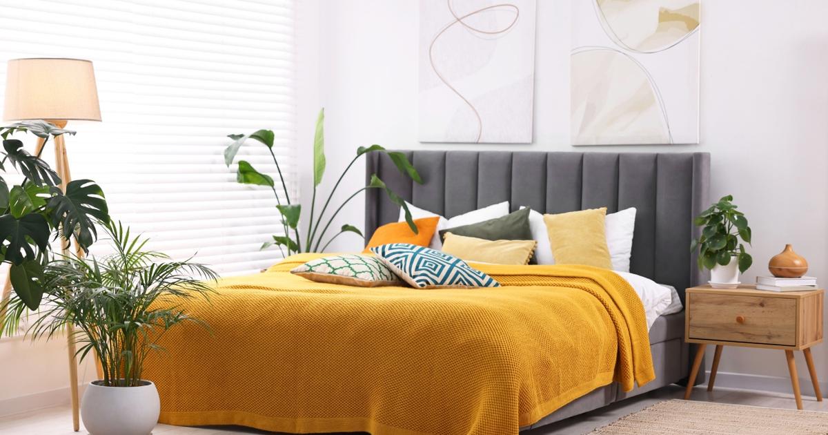 Nem cabeceira, nem quadros: uma portuguesa teve uma excelente ideia para  decorar a parede do quarto acima da cama - TudoGostoso