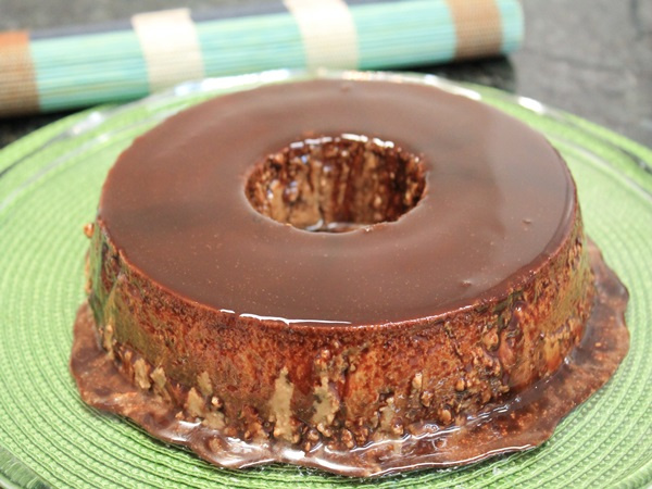 Pudim de chocolate