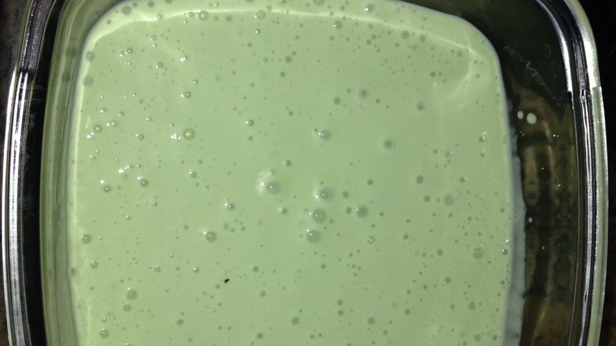 Maionese verde sem ovo