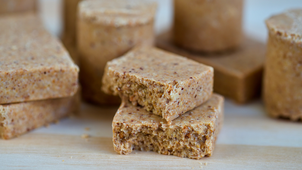Receita de paçoca de amendoim fit
