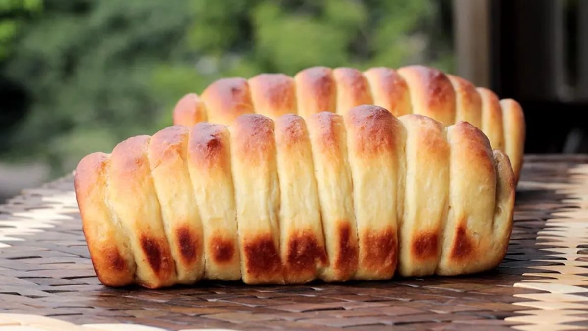 Pão de banana fofinho