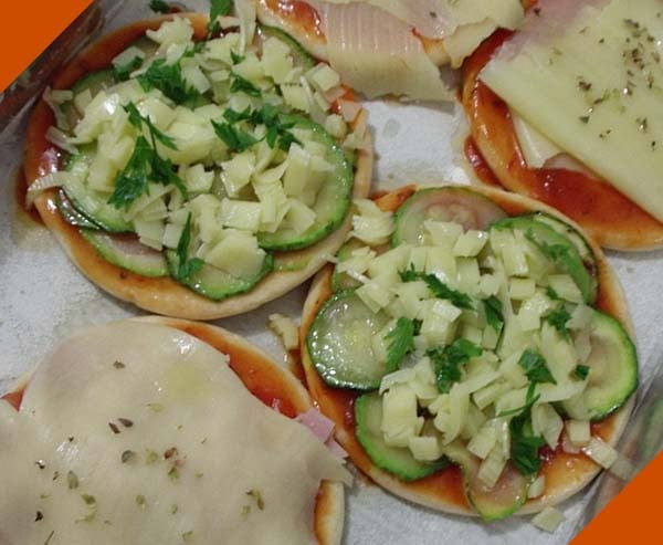 Pizza de abobrinha
